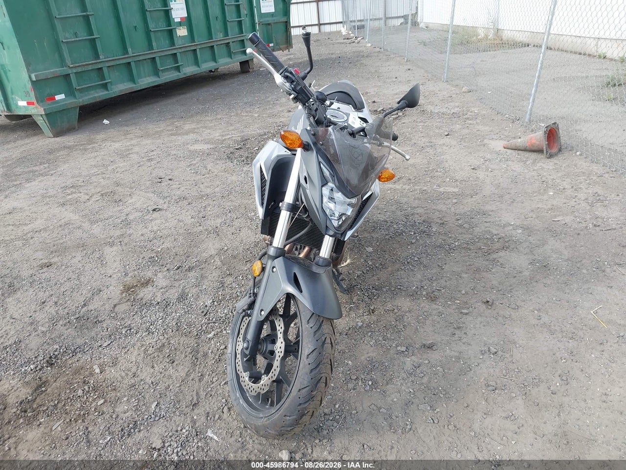 2016 HONDA CB500 F · 5/10