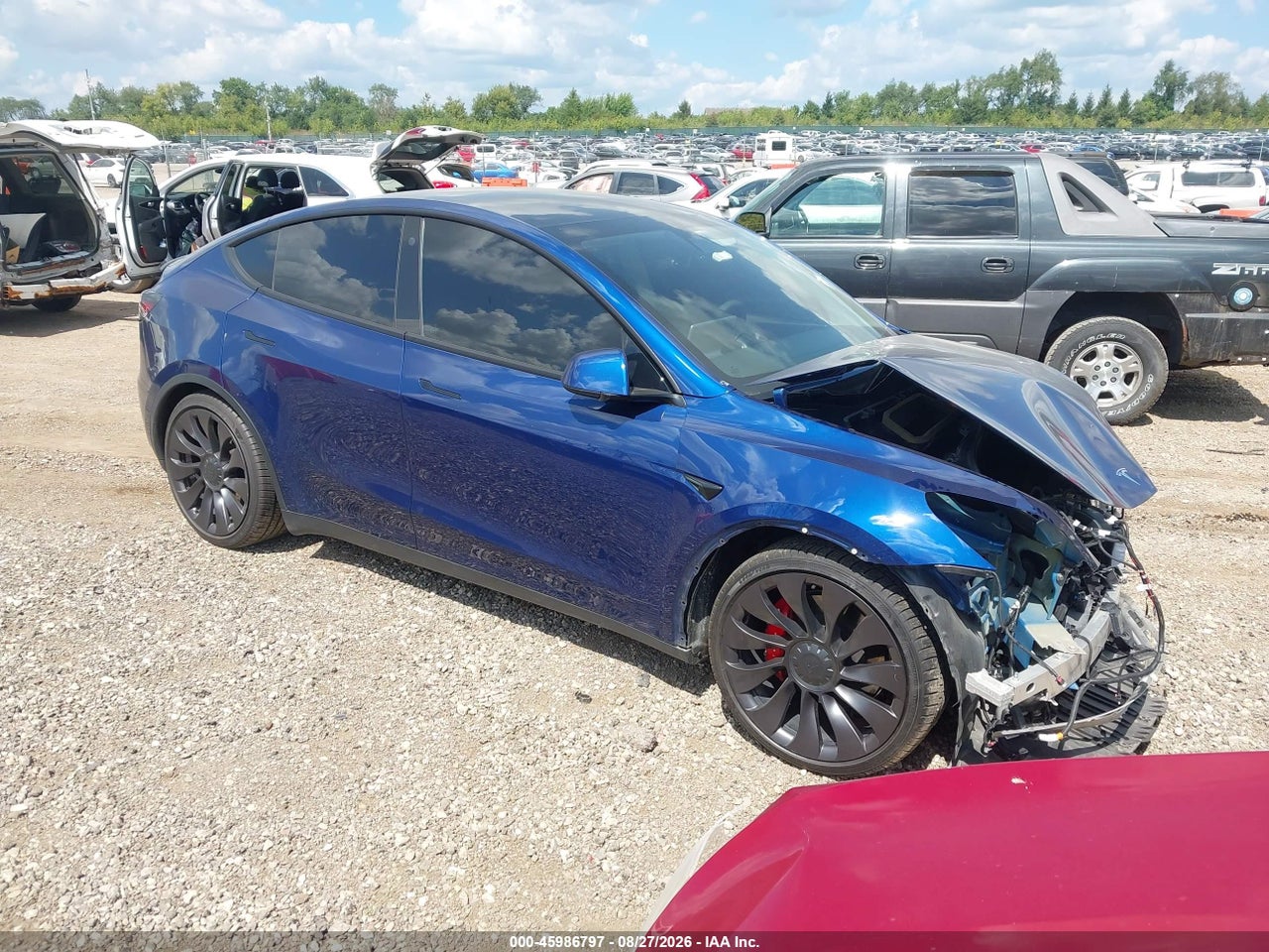 5YJYGDEF1MF****** · 2021 TESLA MODEL Y PERFORMANCE DUAL MOTOR ALL-WHEEL DRIVE