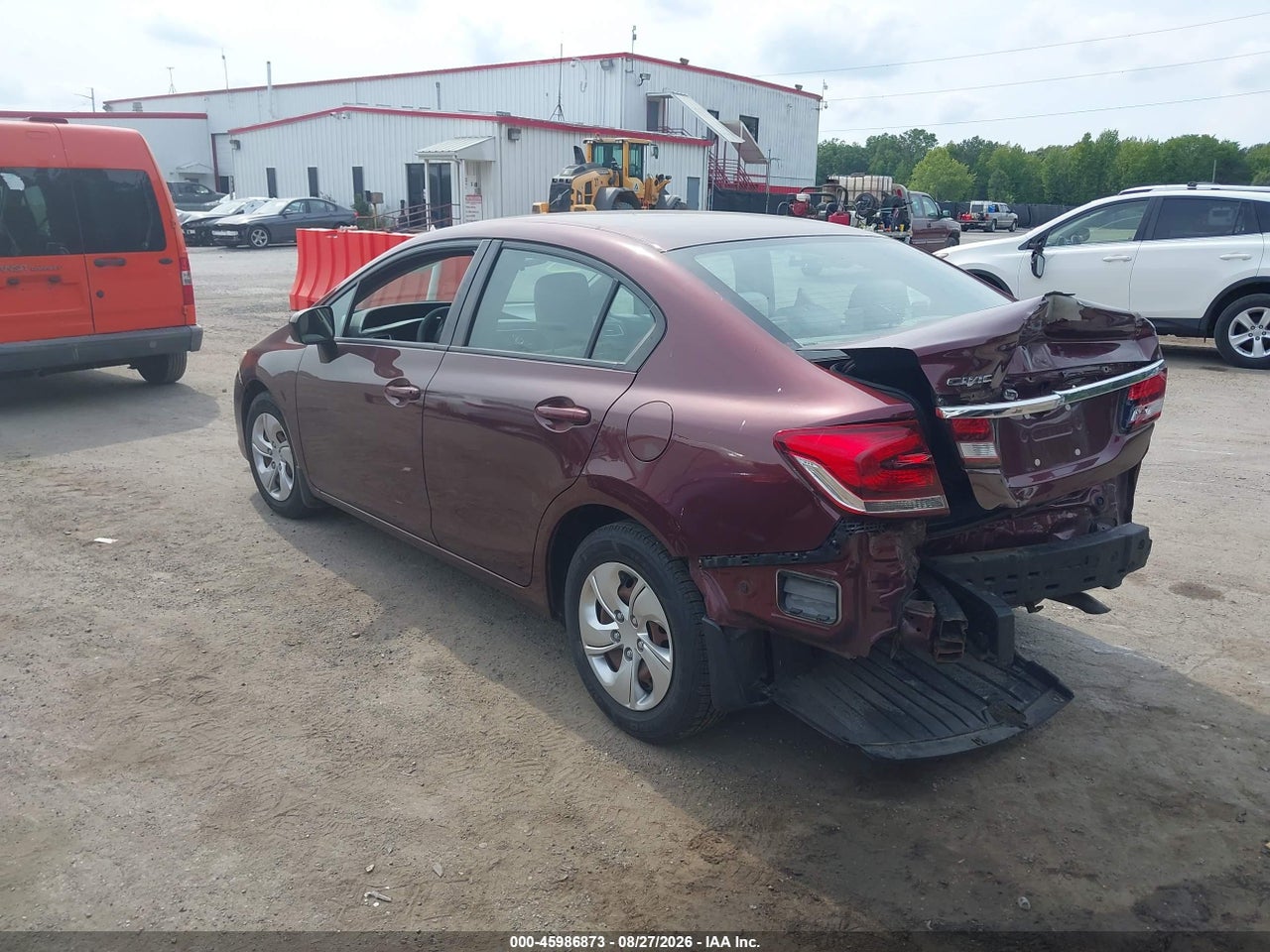 2014 HONDA CIVIC LX · 3/10
