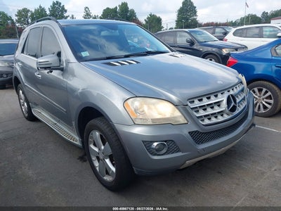 4JGBB8GB9BA****** · 2011 MERCEDES-BENZ ML 350 4MATIC