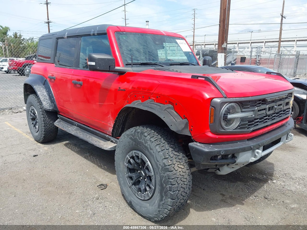 2022 FORD BRONCO RAPTOR