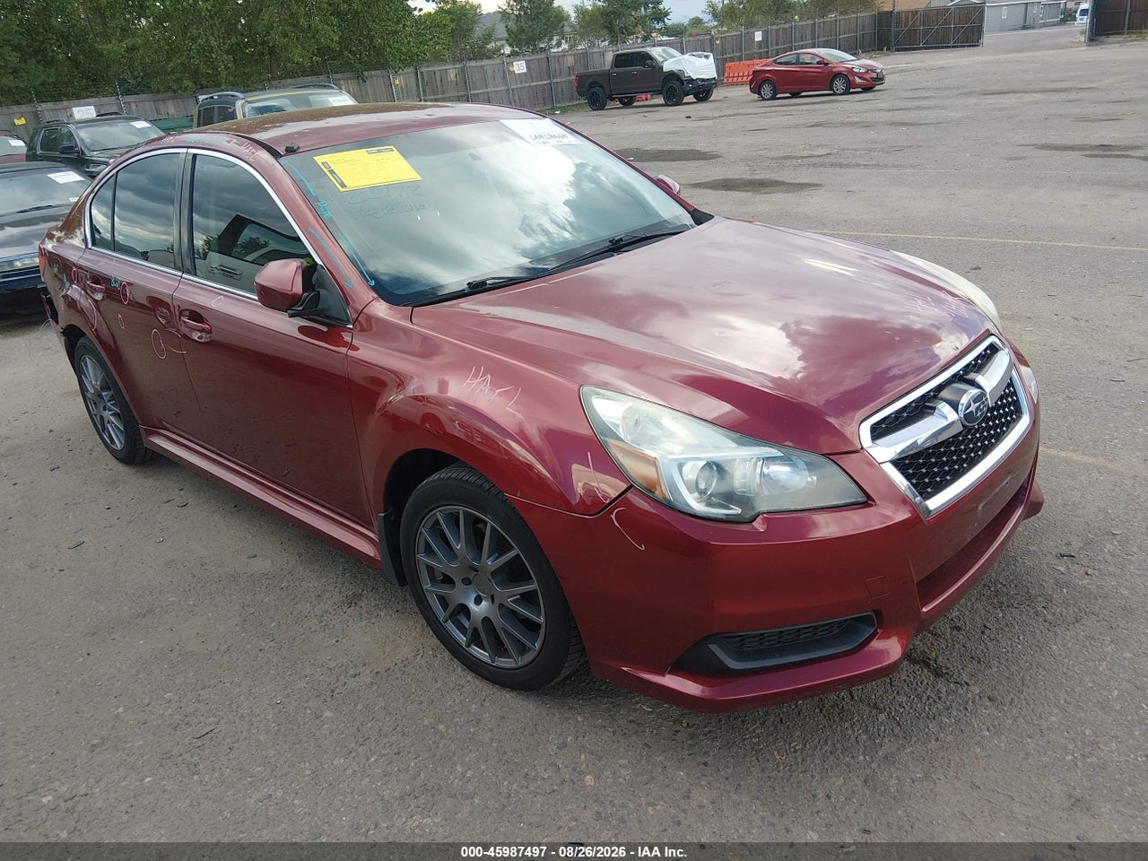 4S3BMCC64D3****** · 2013 SUBARU LEGACY 2.5I PREMIUM