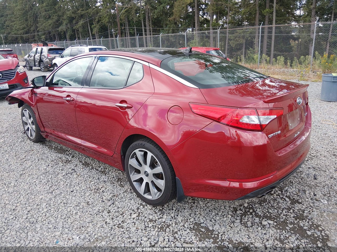 2012 KIA OPTIMA SX · 3/11