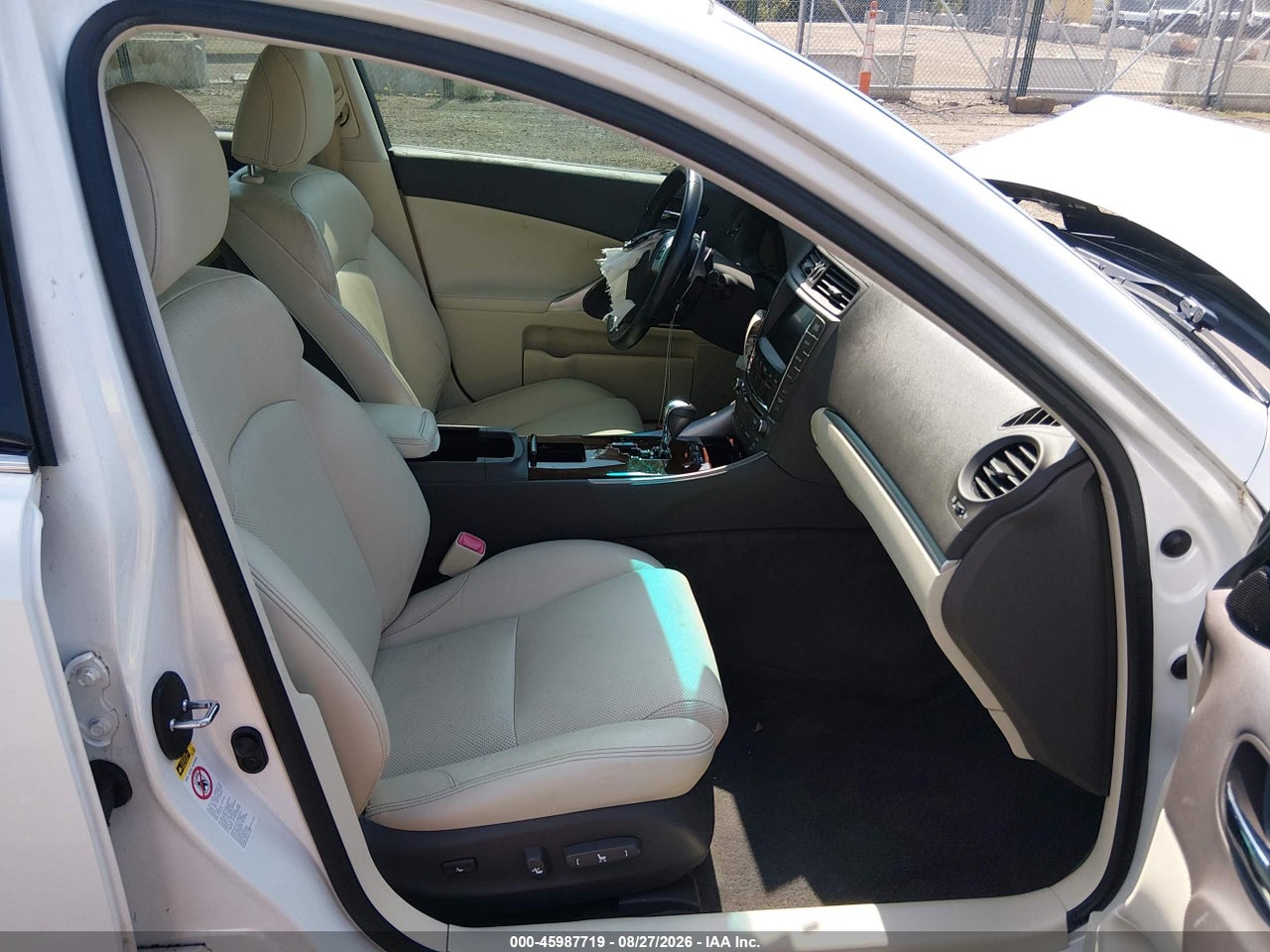 2012 LEXUS IS 250   · 5/11