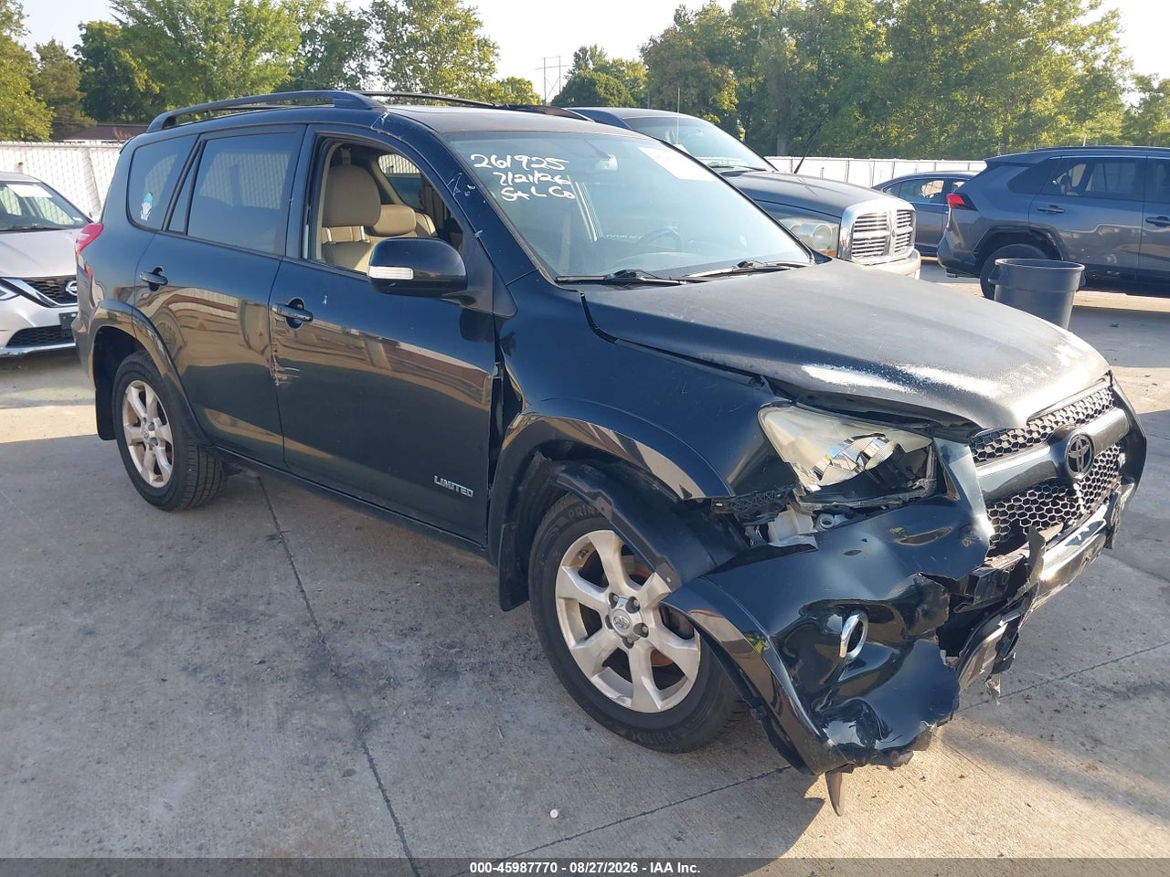 JTMBK31V09D****** · 2009 TOYOTA RAV4 LIMITED V6