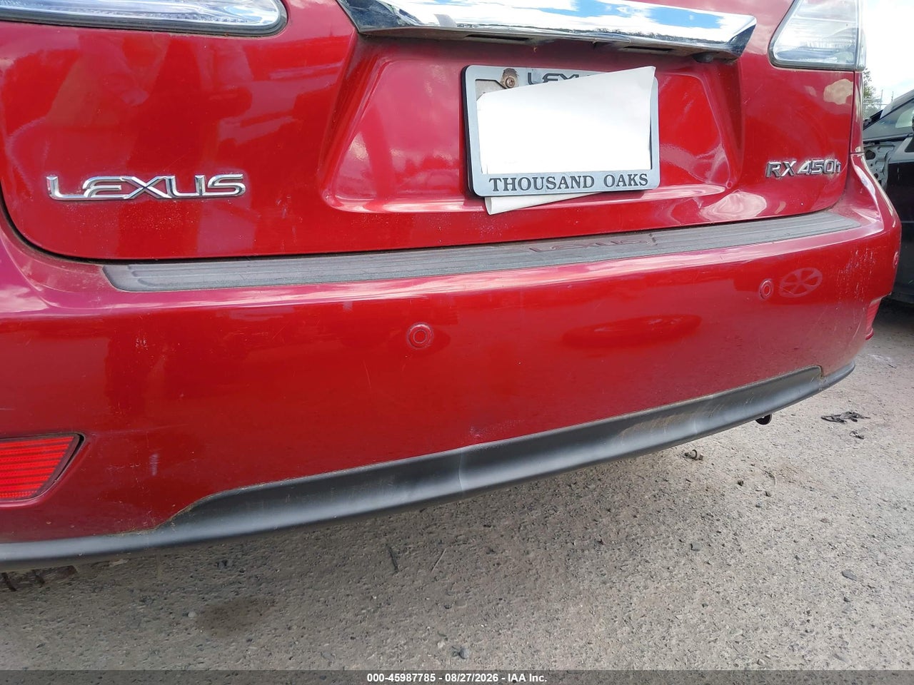 2010 LEXUS RX 450H   · 6/11