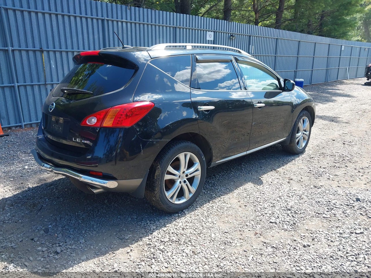 2009 NISSAN MURANO LE · 4/11