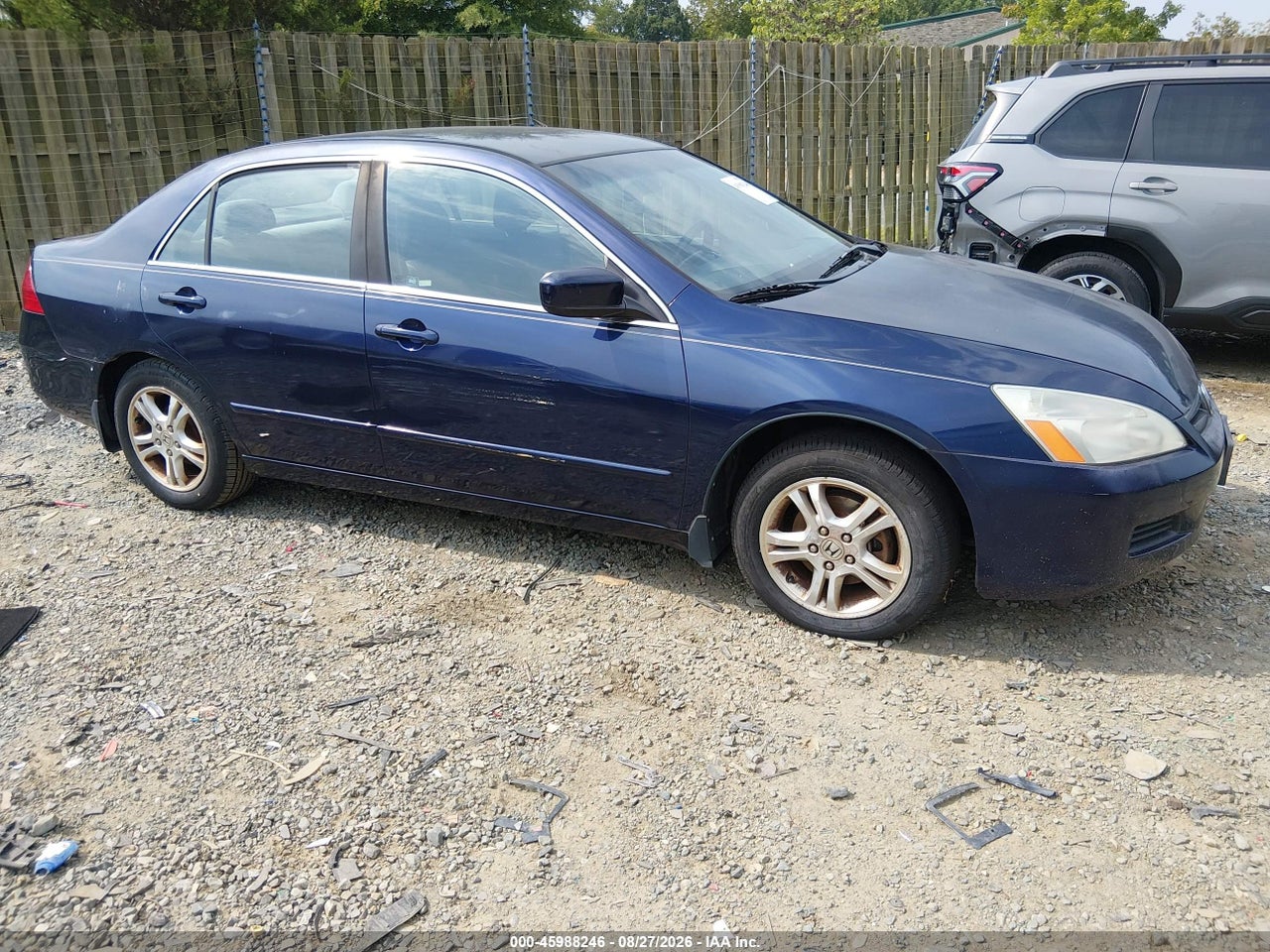 1HGCM563X7A****** · 2007 HONDA ACCORD 2.4 SE