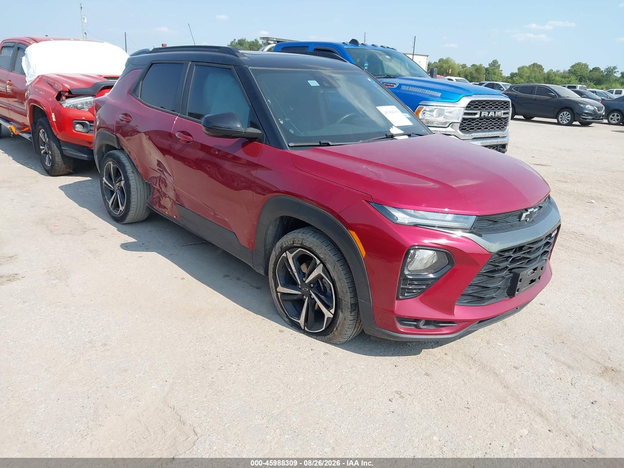 KL79MTSLXMB****** · 2021 CHEVROLET TRAILBLAZER FWD RS