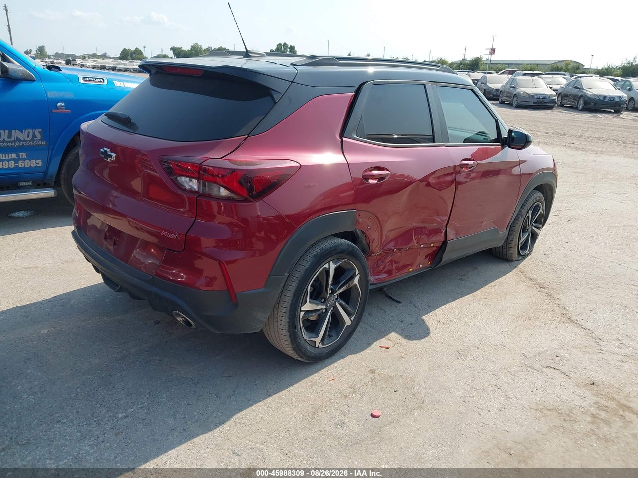 2021 CHEVROLET TRAILBLAZER FWD RS · 4/10