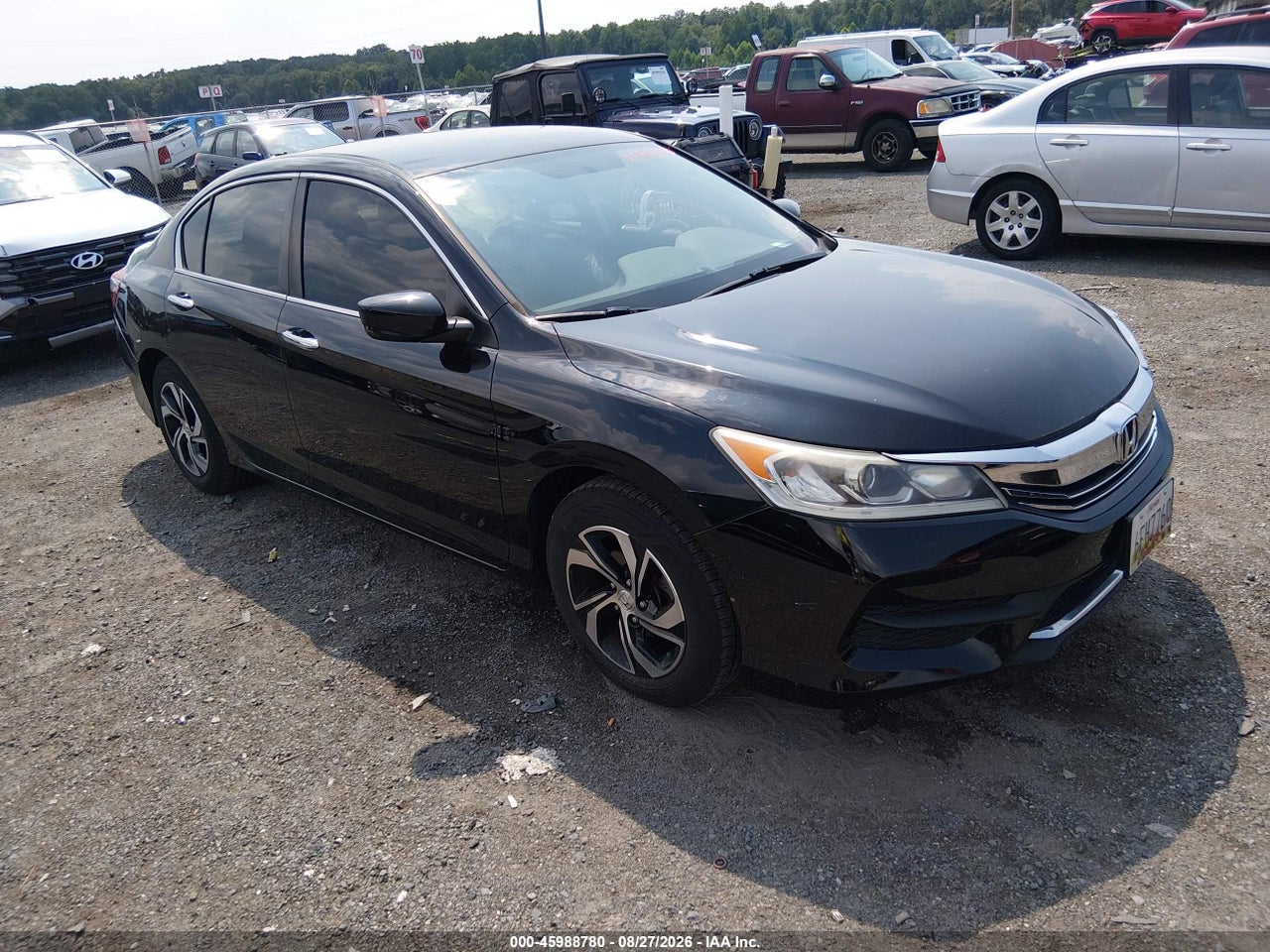 2016 HONDA ACCORD LX