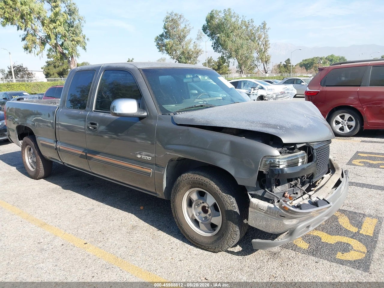 2002 CHEVROLET SILVERADO 1500 LS