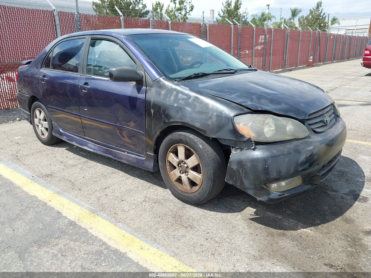 1NXBR32E24Z****** · 2004 TOYOTA COROLLA S