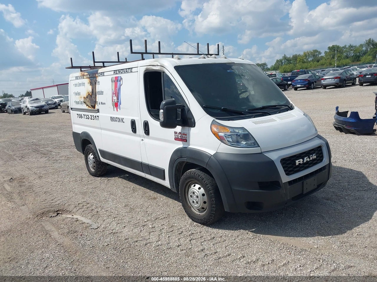 2019 RAM PROMASTER 1500 LOW ROOF 136 WB