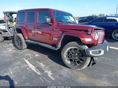 2021 JEEP WRANGLER 4XE UNLIMITED SAHARA 4X4
