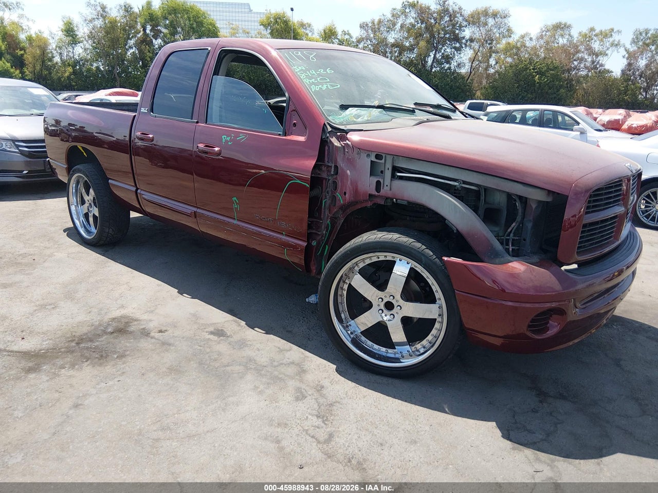 2002 DODGE RAM 1500 ST
