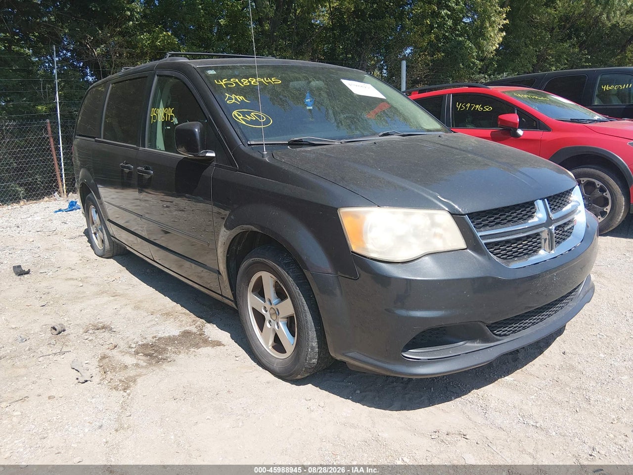 2C4RDGCG5CR****** · 2012 DODGE GRAND CARAVAN SXT
