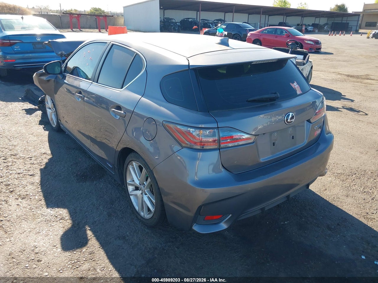 2016 LEXUS CT 200H · 3/10