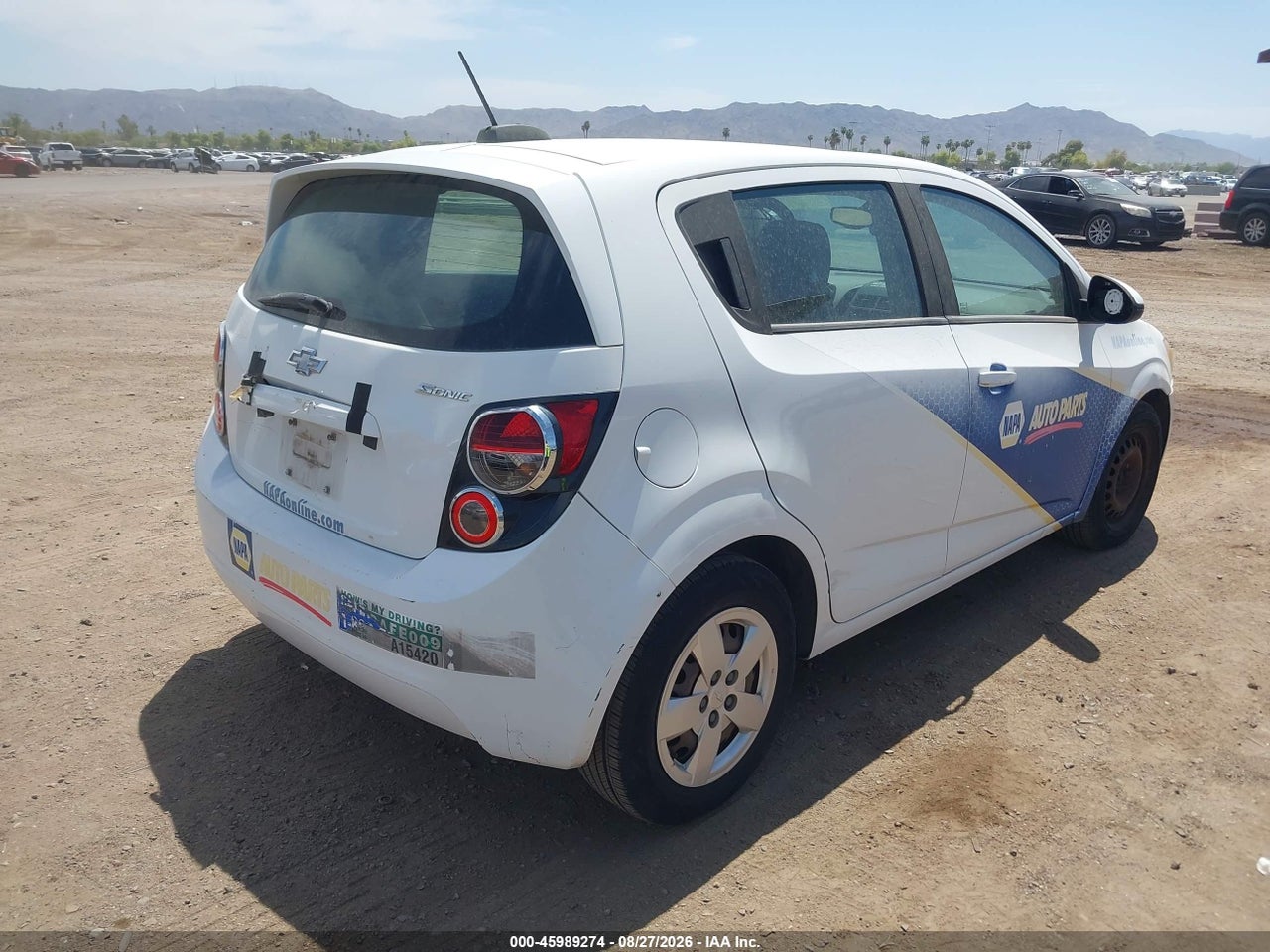 2015 CHEVROLET SONIC LS AUTO · 4/11