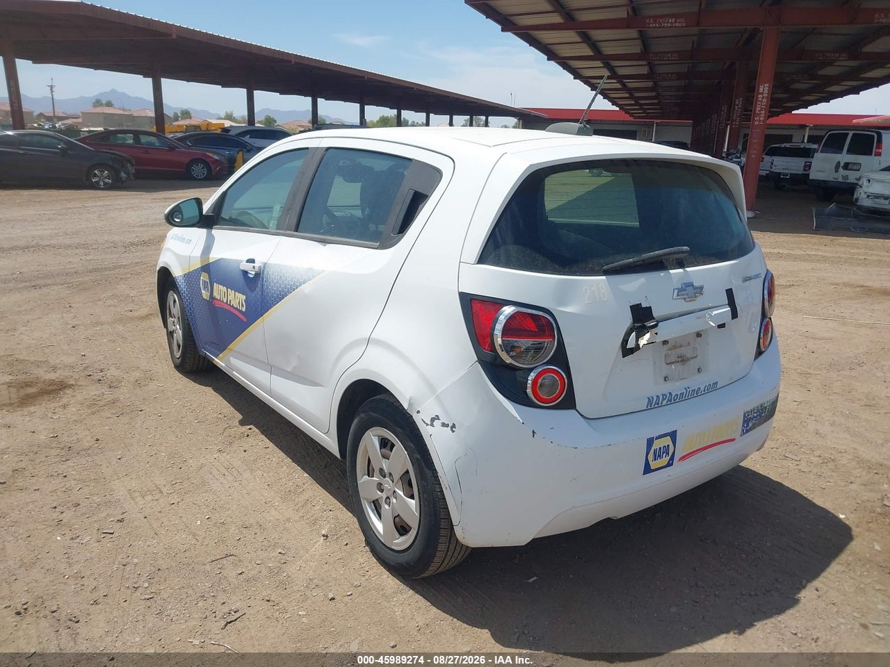 2015 CHEVROLET SONIC LS AUTO · 3/11