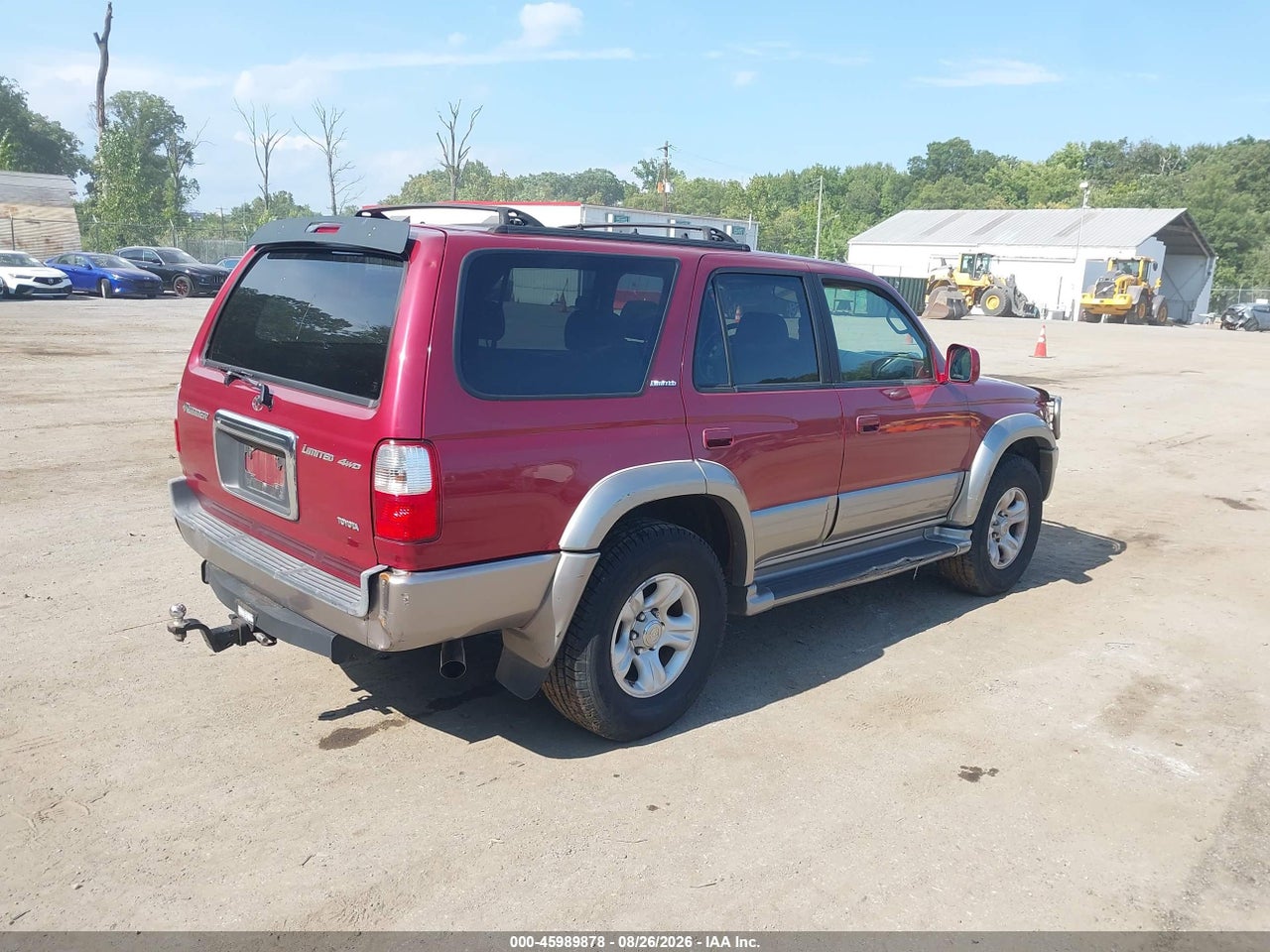 2002 TOYOTA 4RUNNER LIMITED V6 · 4/11