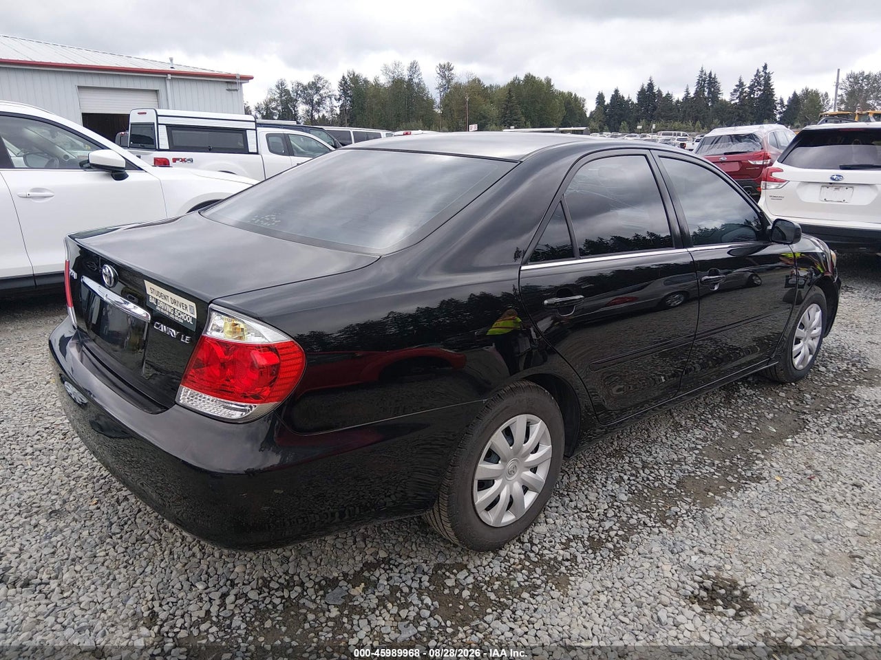 2006 TOYOTA CAMRY LE · 4/11
