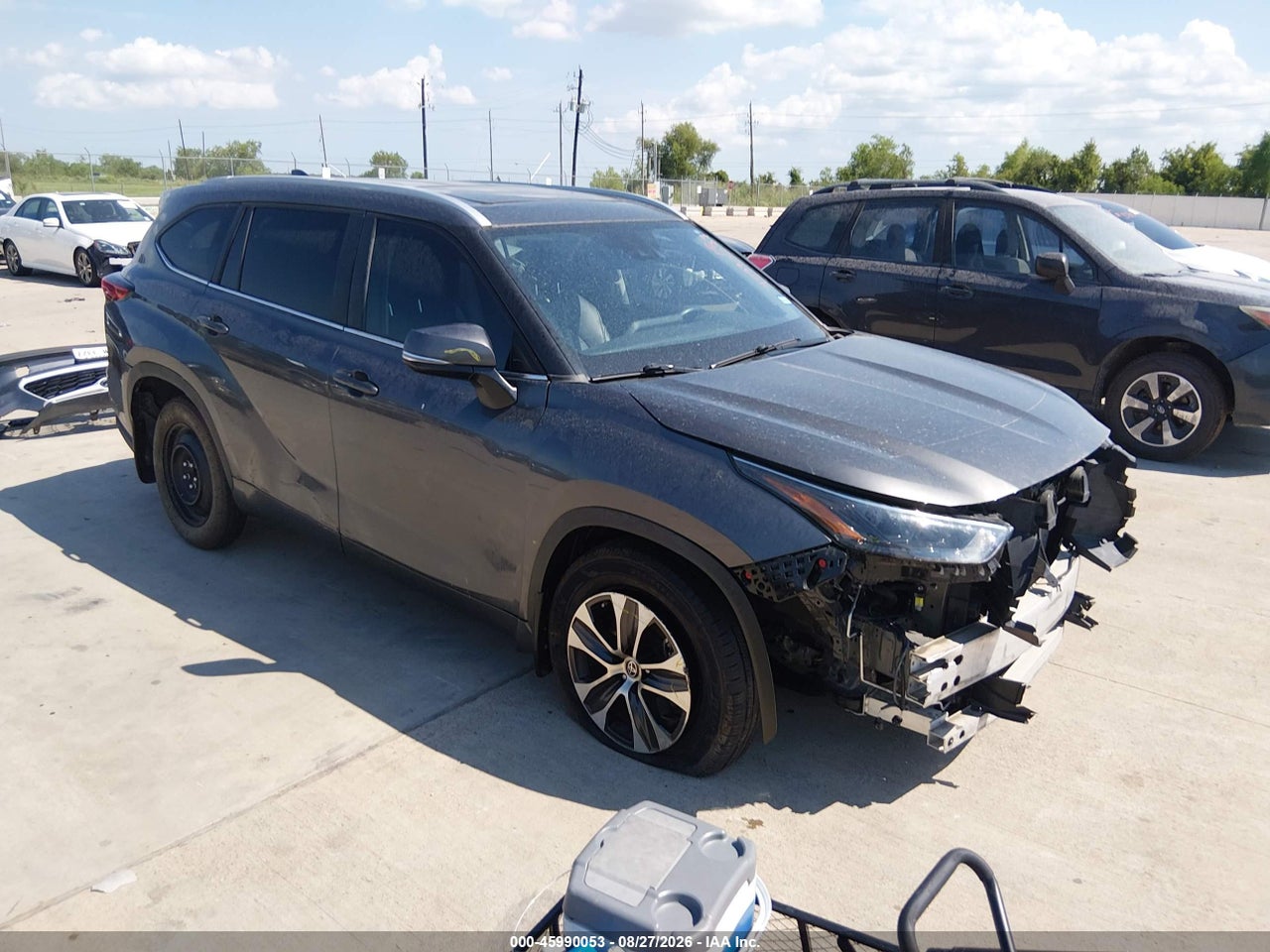 5TDKDRAH6PS****** · 2023 TOYOTA HIGHLANDER XLE