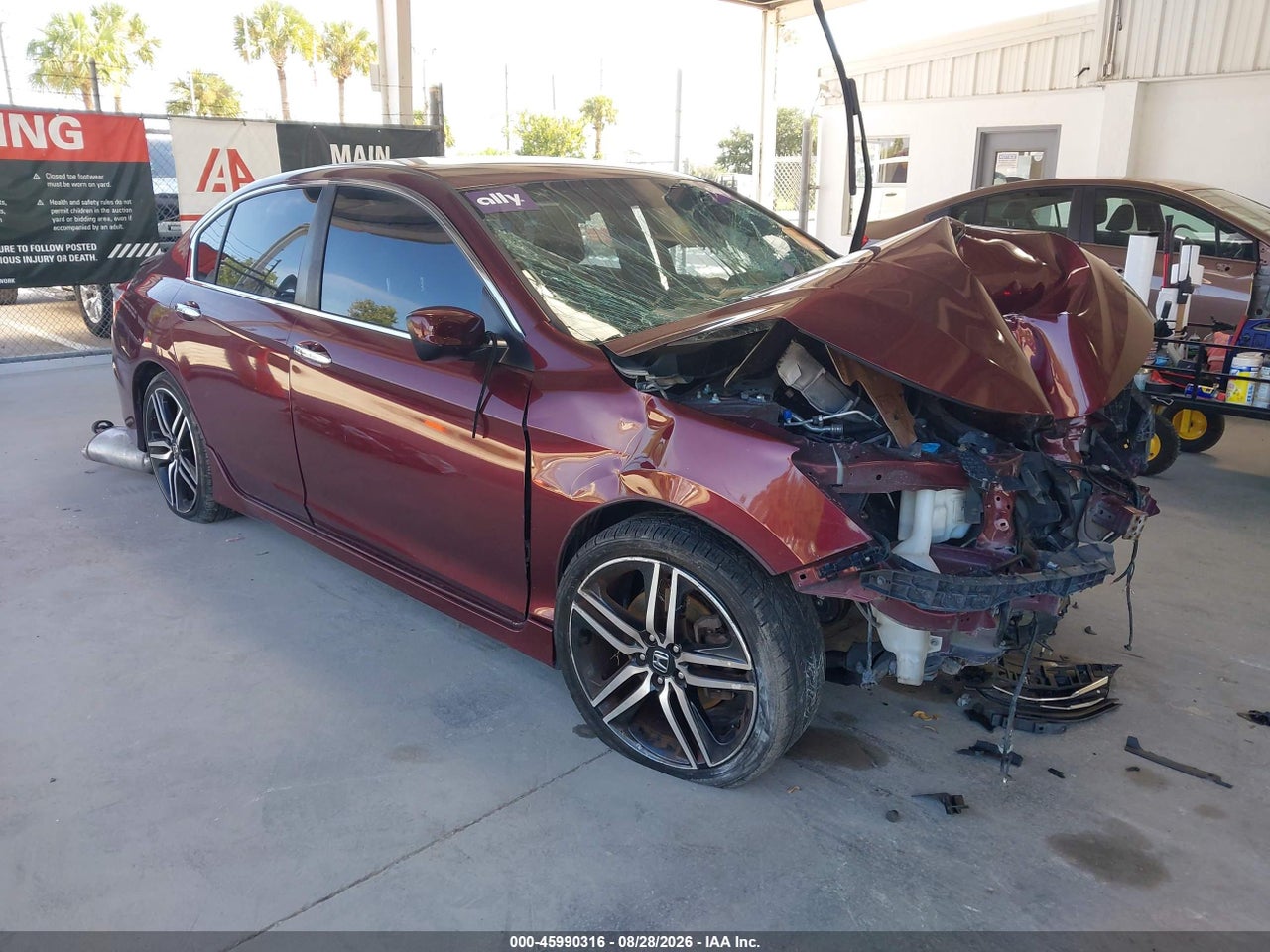 1HGCR2F57GA****** · 2016 HONDA ACCORD SPORT