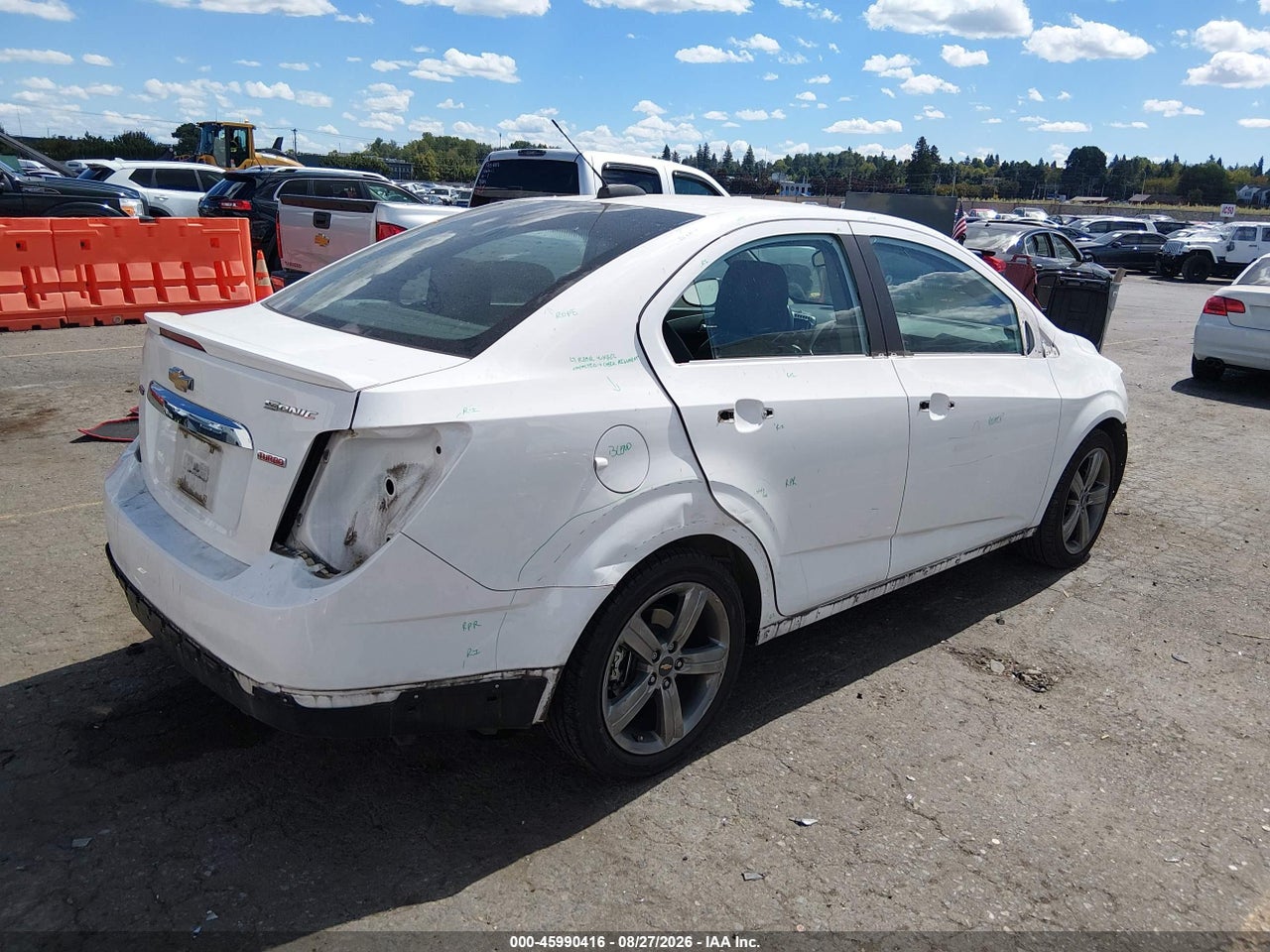 2016 CHEVROLET SONIC RS AUTO · 4/11