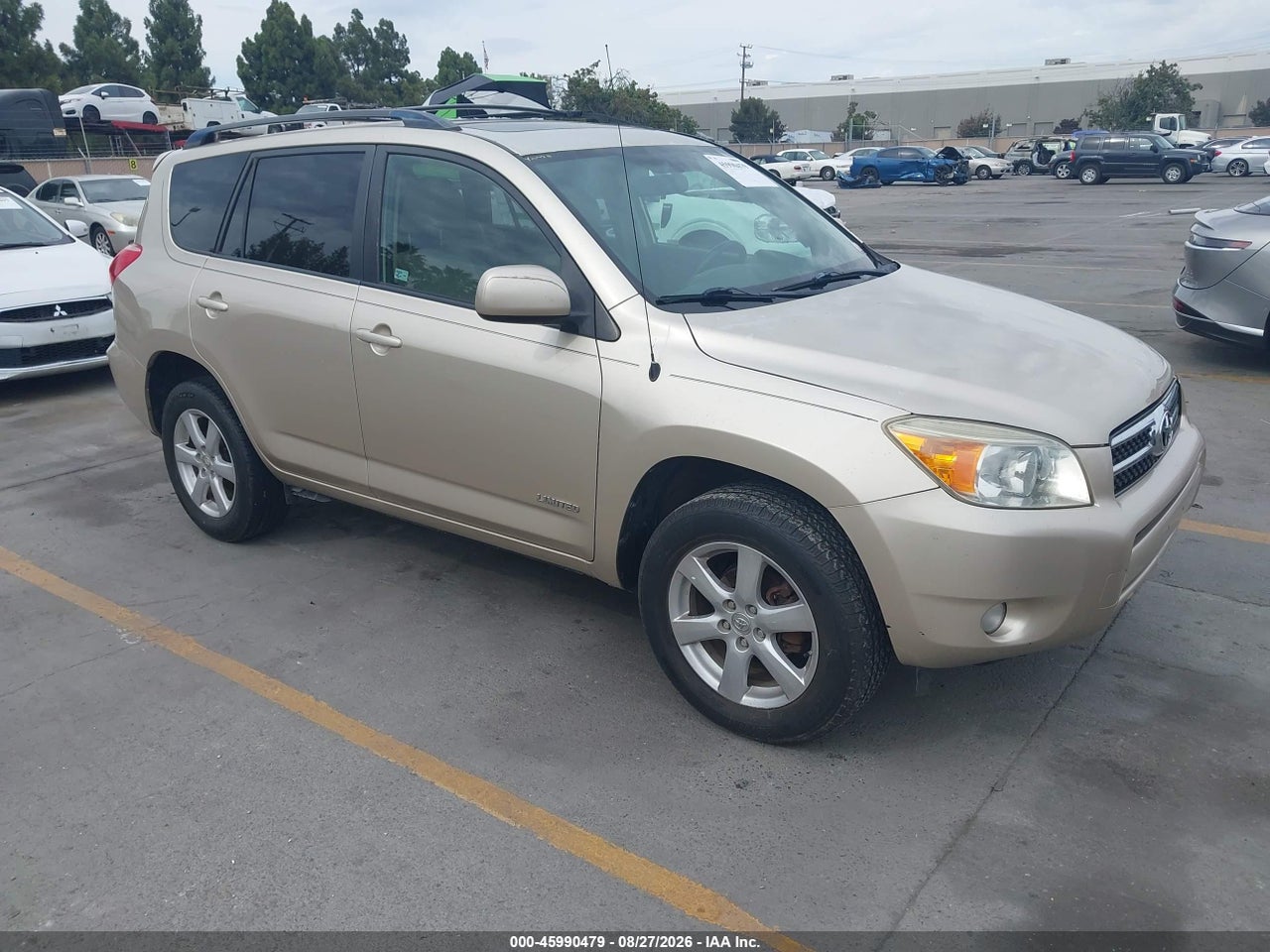JTMBD31V575****** · 2007 TOYOTA RAV4 LIMITED