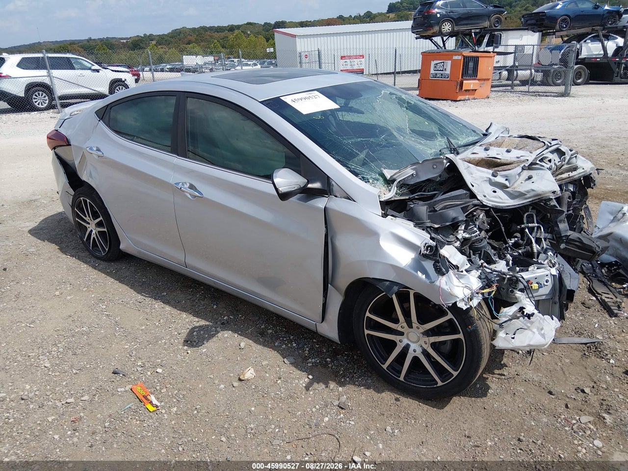 KMHDH4AE3EU****** · 2014 HYUNDAI ELANTRA LIMITED