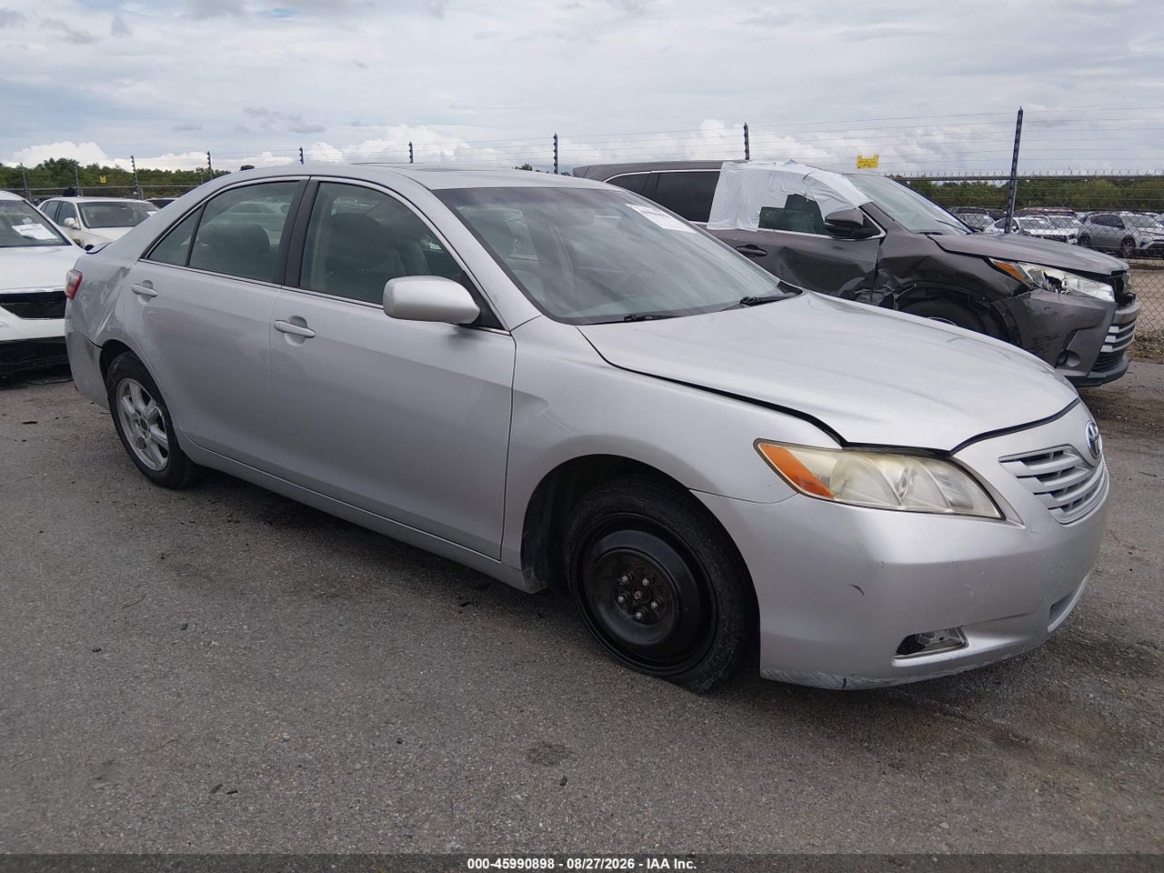 JTNBE46K073****** · 2007 TOYOTA CAMRY LE