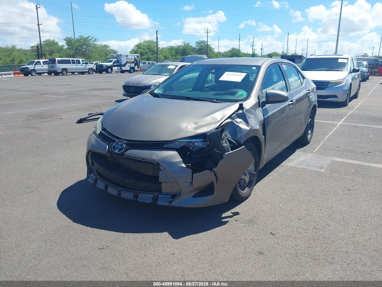 2017 TOYOTA COROLLA LE · 6/11