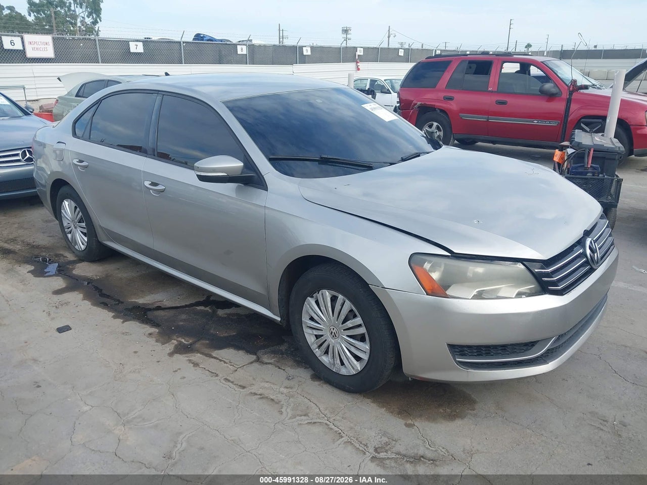 2014 VOLKSWAGEN PASSAT 2.5L S