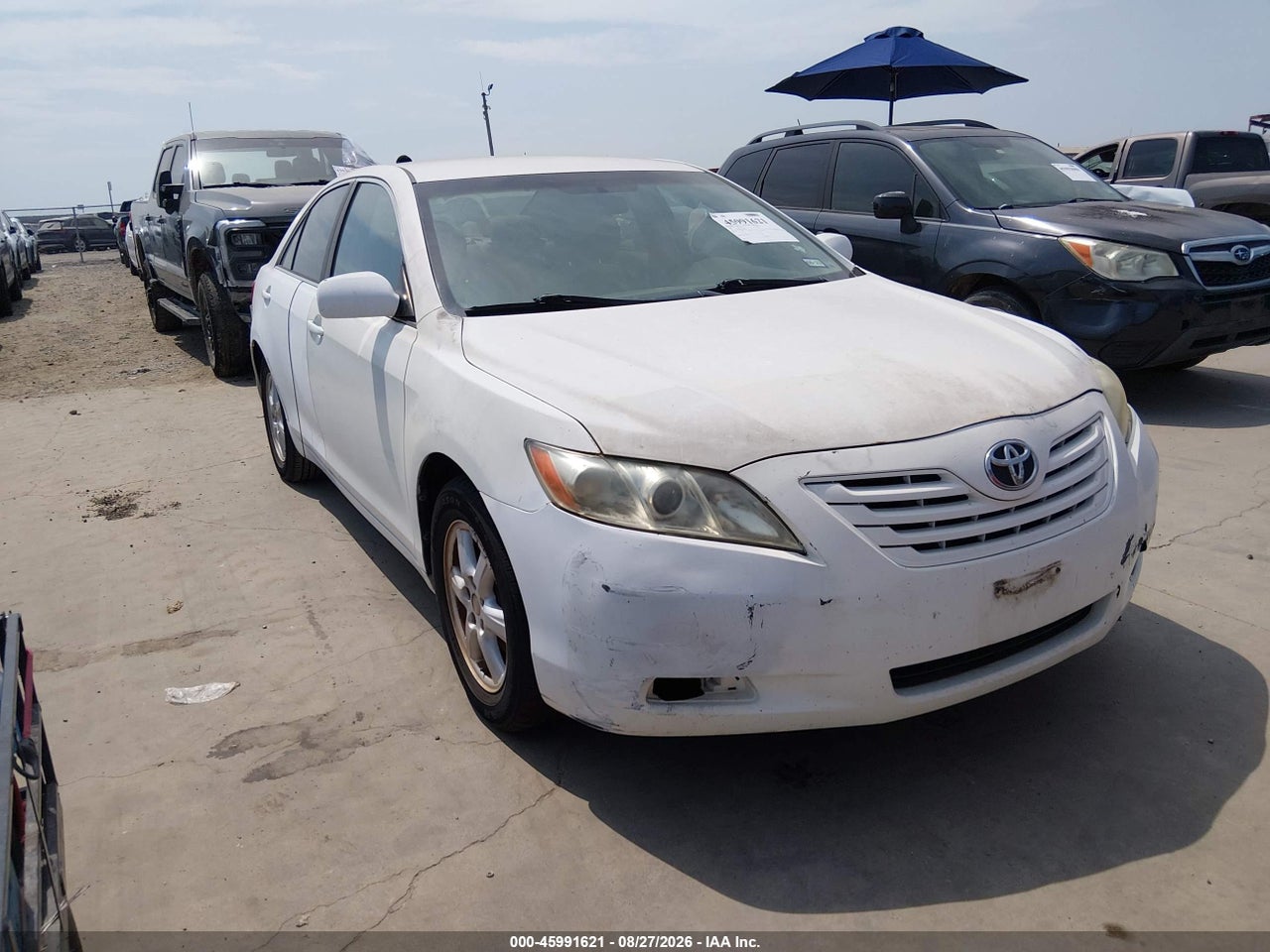 4T1BE46K87U****** · 2007 TOYOTA CAMRY LE