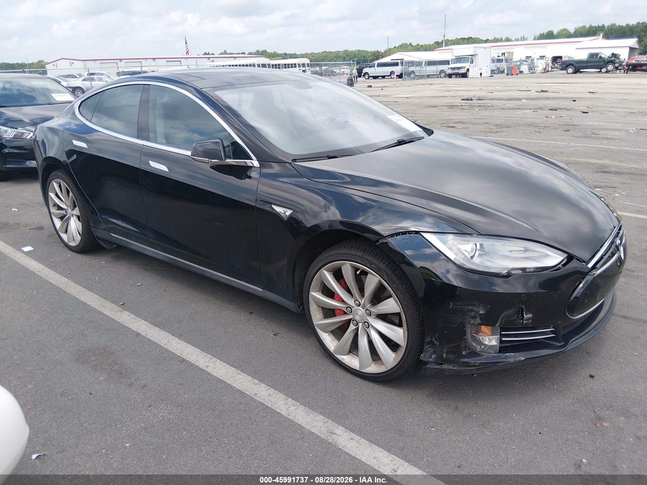 2014 TESLA MODEL S P85