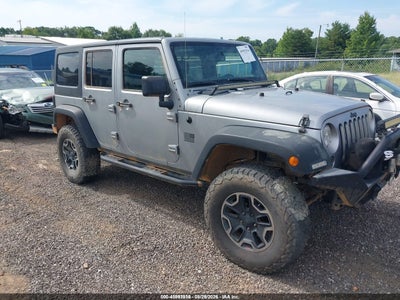 1C4BJWDG5GL****** · 2016 JEEP WRANGLER UNLIMITED SPORT