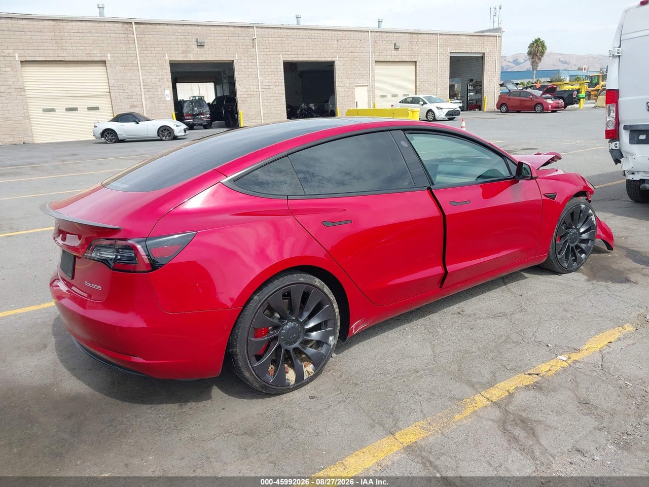 2022 TESLA MODEL 3 PERFORMANCE DUAL MOTOR ALL-WHEEL DRIVE · 4/9