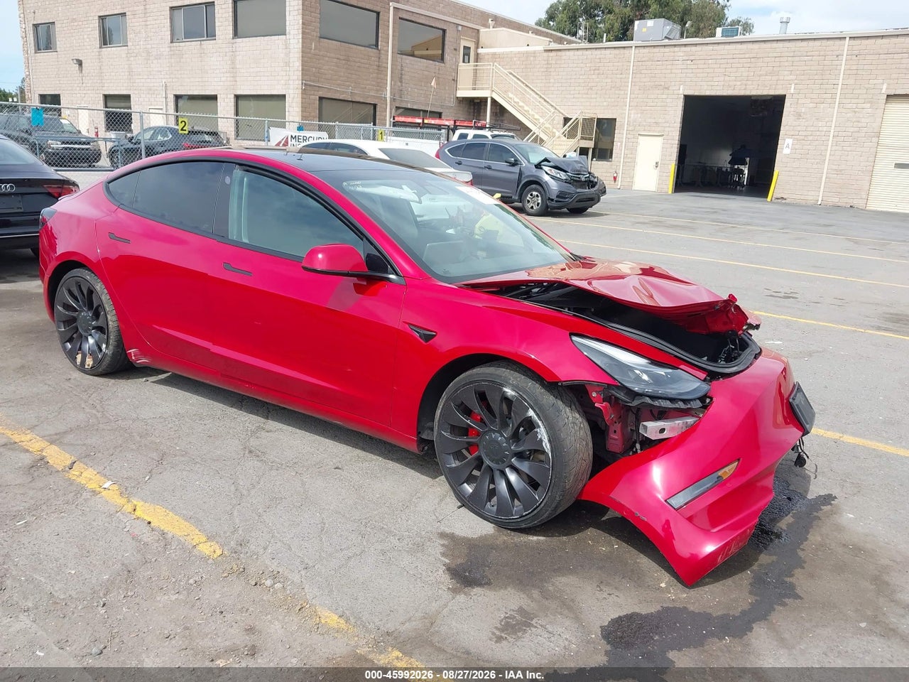 2022 TESLA MODEL 3 PERFORMANCE DUAL MOTOR ALL-WHEEL DRIVE