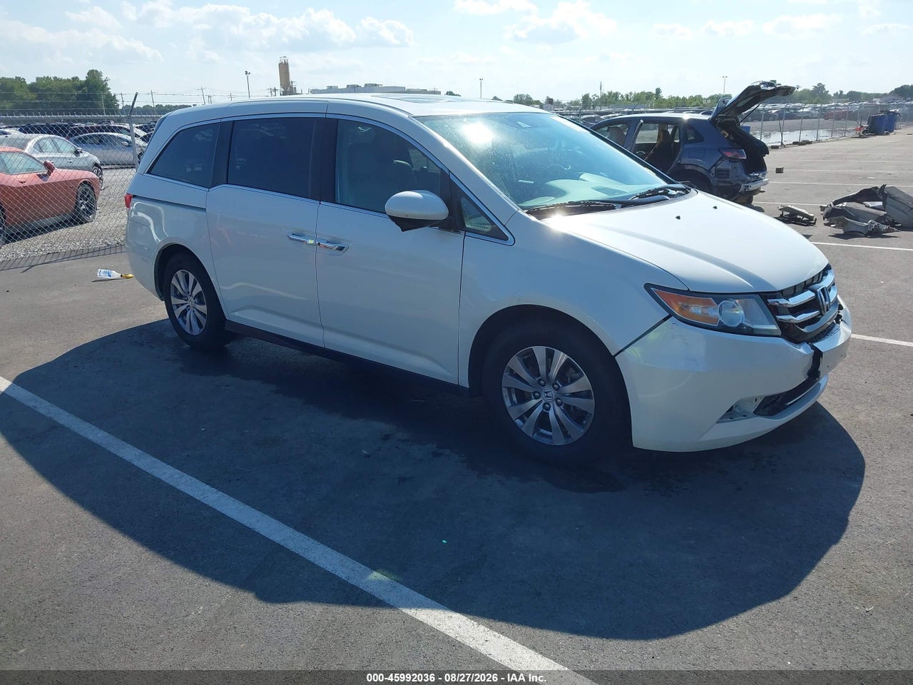 5FNRL5H67FB****** · 2015 HONDA ODYSSEY EX-L