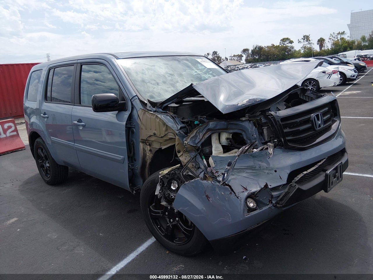 5FNYF3H51FB****** · 2015 HONDA PILOT EX-L