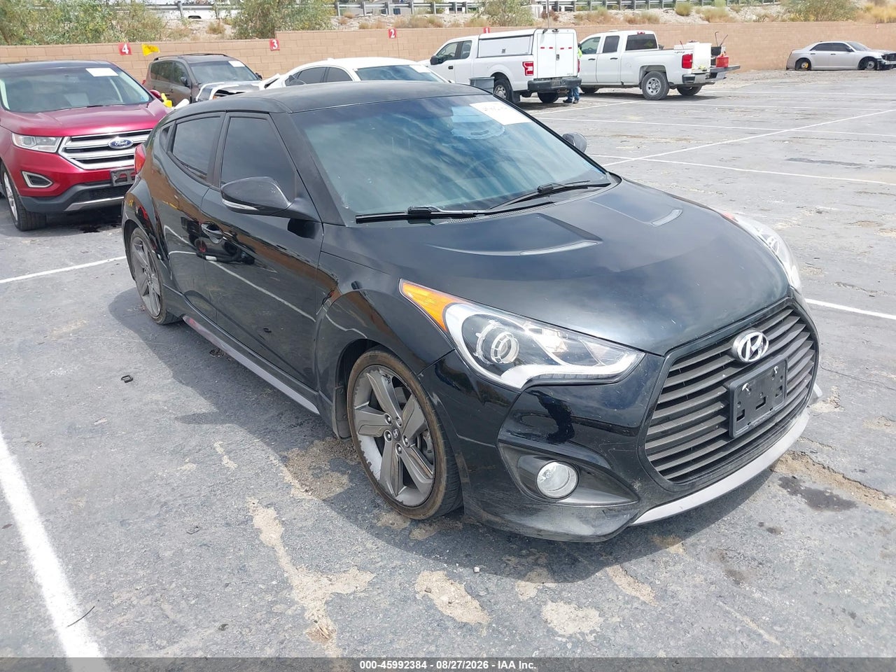 2014 HYUNDAI VELOSTER TURBO W/BLUE