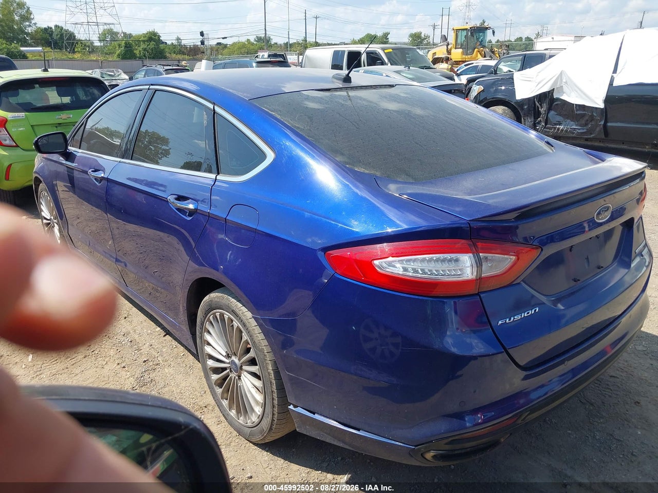 2016 FORD FUSION TITANIUM · 3/8