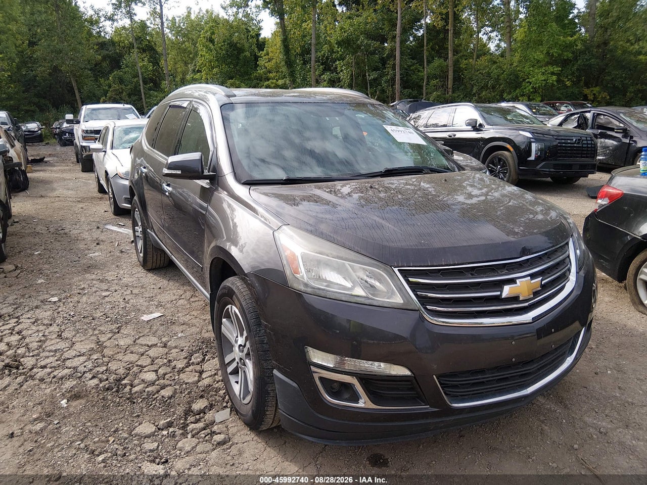 1GNKRHKD6FJ****** · 2015 CHEVROLET TRAVERSE 2LT