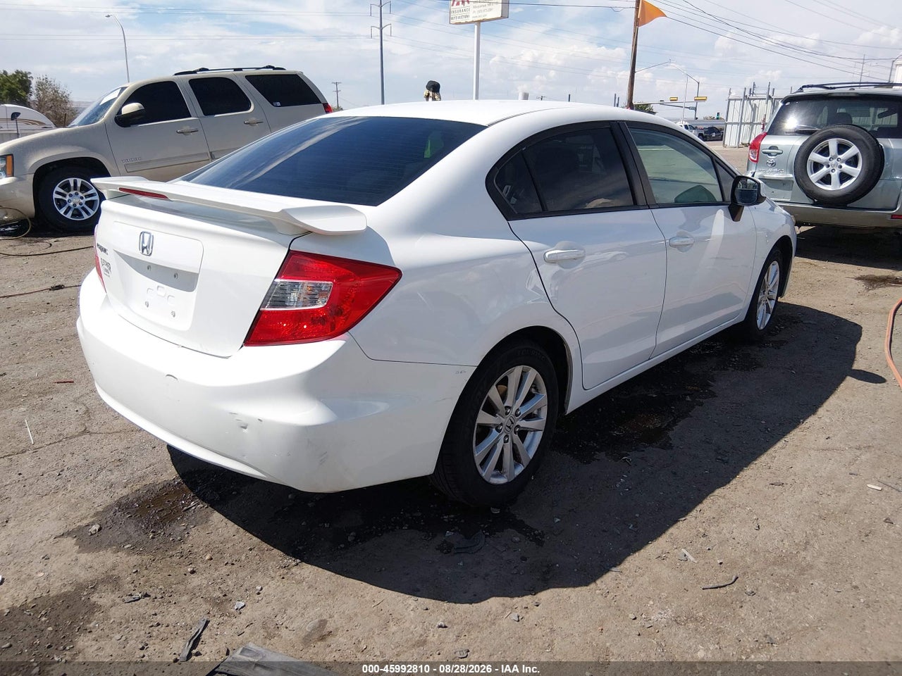 2012 HONDA CIVIC EX · 4/11
