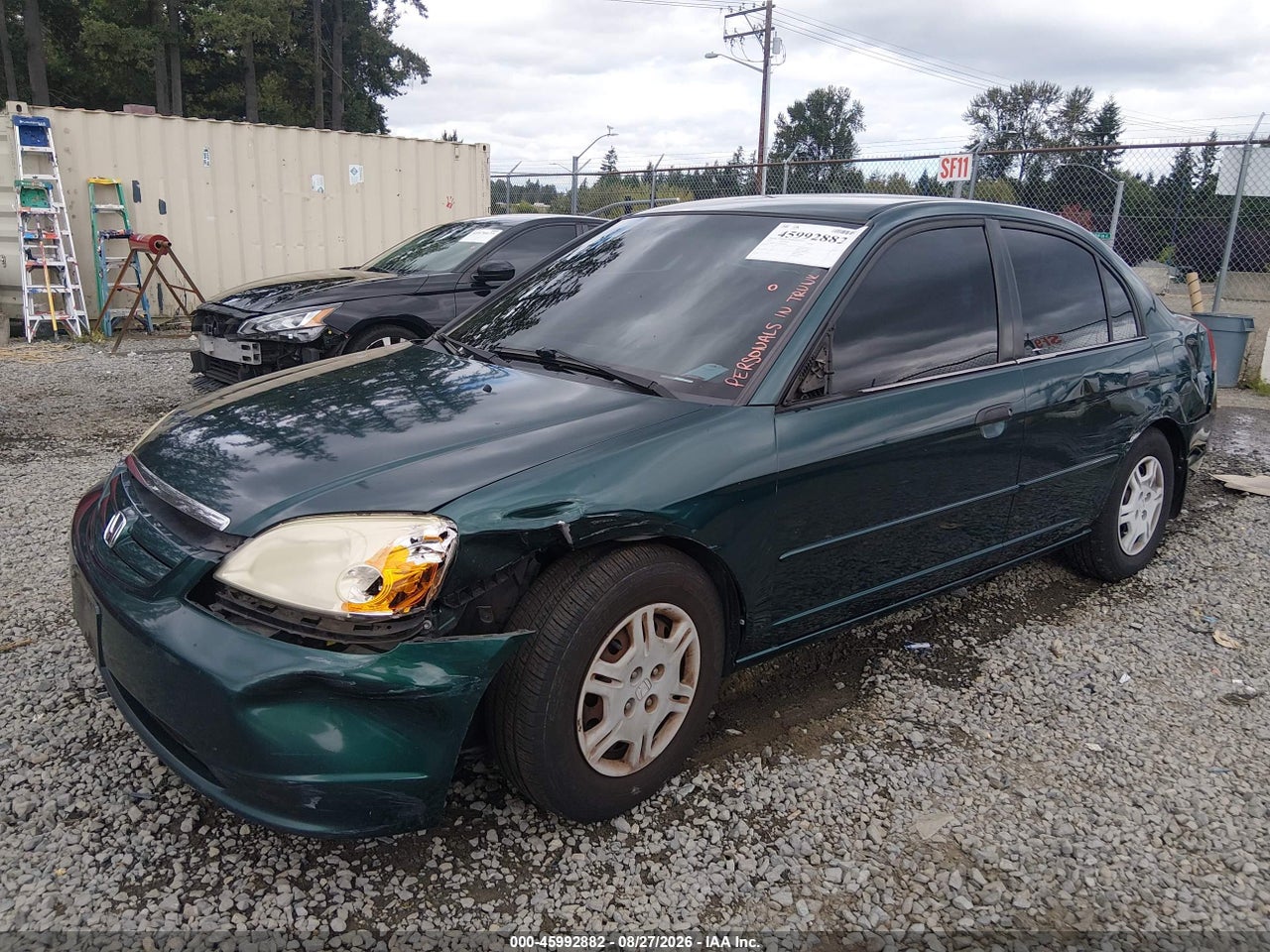 2001 HONDA CIVIC LX · 2/11