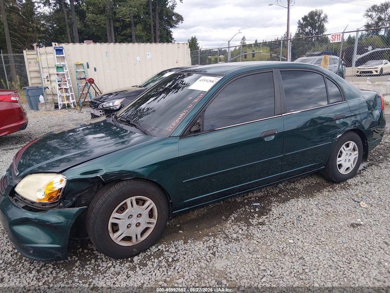 2001 HONDA CIVIC LX · 6/11