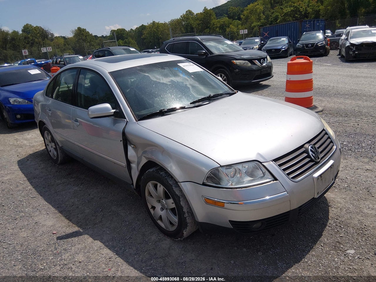 WVWRH63B03P****** · 2003 VOLKSWAGEN PASSAT GLX