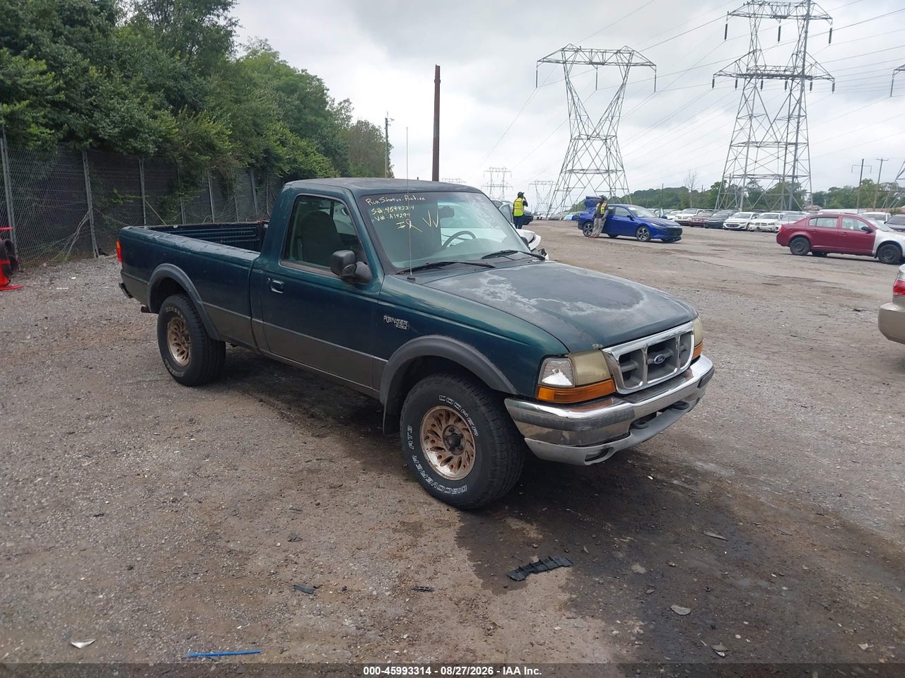 1FTYR11X9WT****** · 1998 FORD RANGER SPLASH/XL/XLT