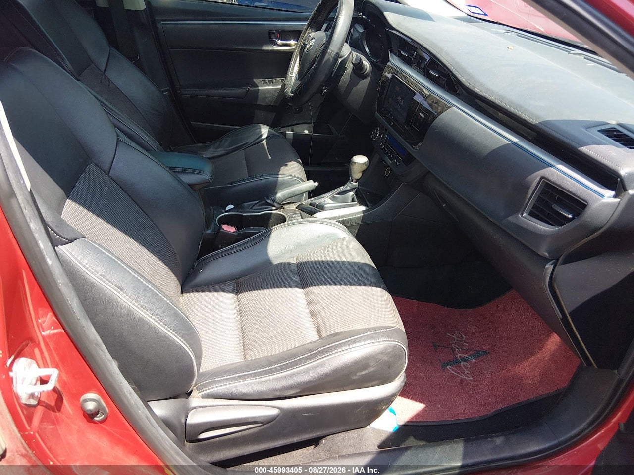 2015 TOYOTA COROLLA S PLUS · 5/11